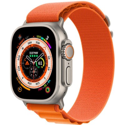 Apple Watch Ultra LTE 49mm Orange Alpine Loop Small Εκθεσιακό Open Box 98% Battery